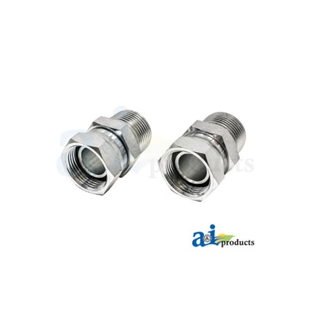 A & I Products Straight Female NPT Swivel X Male NPT Adapter 3.75" x4" x2.75" A-43D15